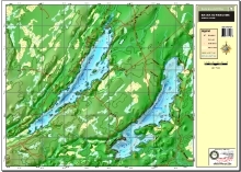 Black Pike Lakes - Trak Bathymetric chart