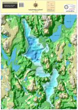 Boshkung/Twelve Mile Lake - Trak Bathymetric chart