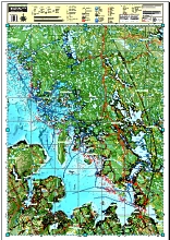 Georgian Bay South - Trak Bathymetric chart