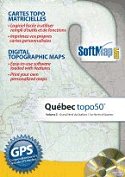 SoftMap Quebec topo50: Volume 5 - Far North of Quebec